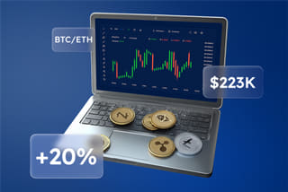 Technology visualisation of an AI automated trading system on 8nukramor